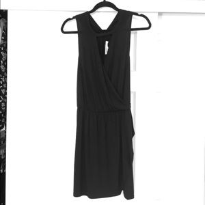 NWT BCBGeneration black wrap dress
